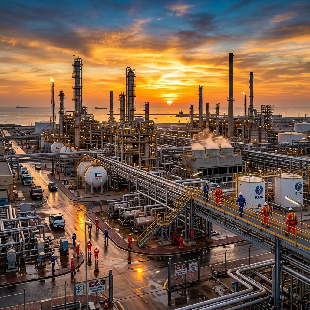 KOC South Kuwait Pipeline Network